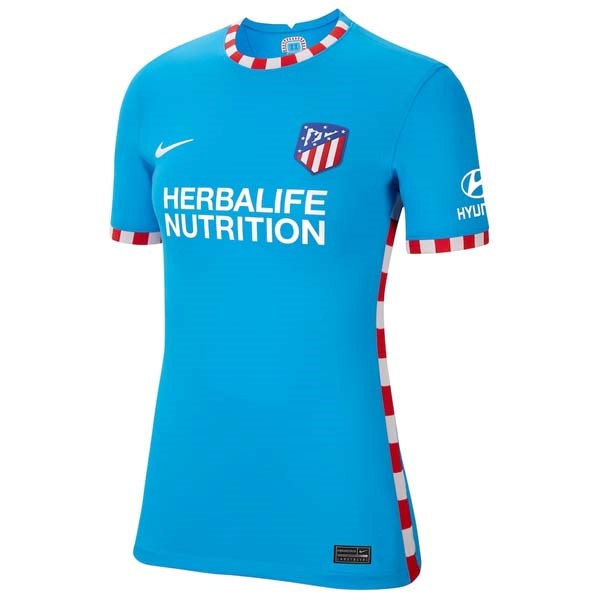 Tailandia Camiseta Atletico Madrid 3rd Mujer 2021-2022